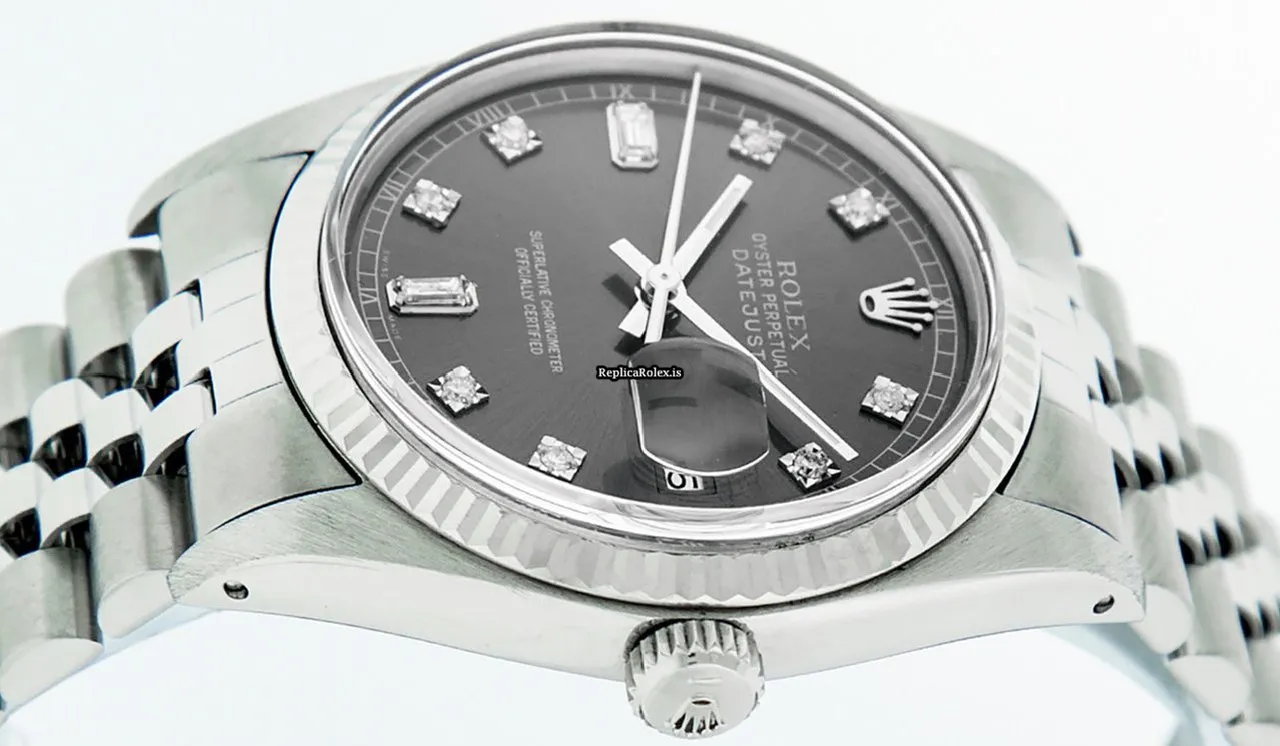 Aaa Fake Rolex Datejust 16014 Caliber 3035 Automatic Movement 36mm Steel Case Mens/unisex Watch - Image 10
