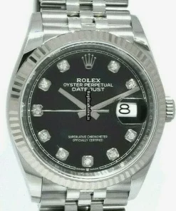 Durable Fake Rolex Datejust 126234 Automatic Movement 36mm Steel Case Mens/unisex Watch