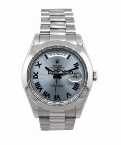Offering Replica Rolex Day-date II 218206 Automatic Movement 41mm Platinum Case Watch