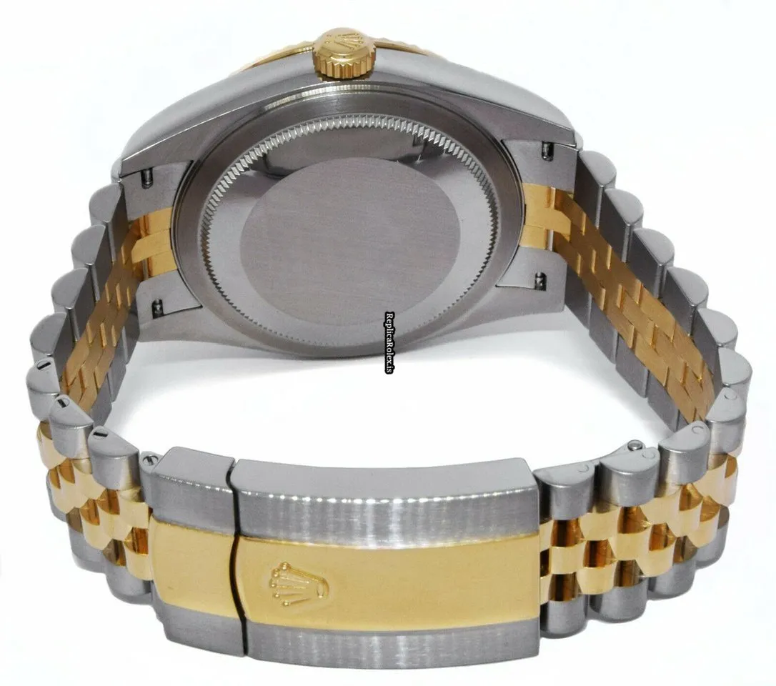 Inexpensive Replica Rolex Sky-dweller 326933 Automatic Movement 42mm Gold/steel Case Watch - Image 8
