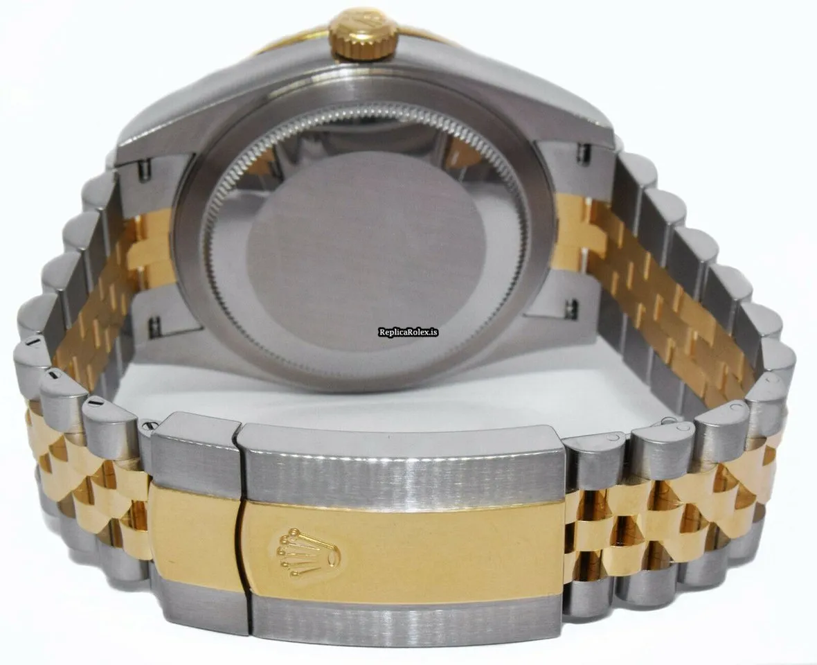Inexpensive Replica Rolex Sky-dweller 326933 Automatic Movement 42mm Gold/steel Case Watch - Image 9