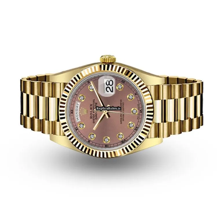 Good Fake Rolex Day-date 36 18038 Automatic Movement Mens/unisex Watch - Image 5