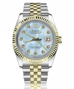 Appealing Replica Rolex Datejust 16013 Automatic Movement 36mm Gold/steel Case Mens/unisex Watch