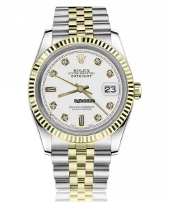 Good Replica Rolex Lady-datejust 69173 Automatic Movement 26mm Gold/steel Case Womens Watch