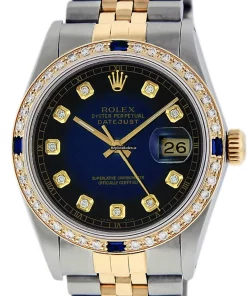 Cheap Replica Rolex Datejust 16013 Caliber 3035 Automatic Movement 36mm Gold/steel Case Mens/unisex Watch