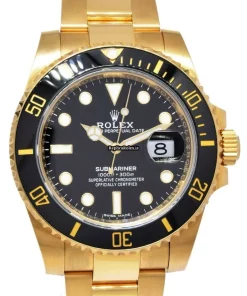 Best Replica Rolex Submariner Date 116618ln Automatic Movement 40mm Yellow Gold Case Watch