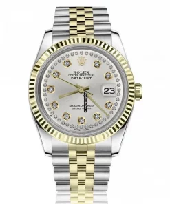 Fantastic Replica Rolex Datejust 16013 Automatic Movement 36mm Gold/steel Case Mens/unisex Watch