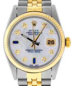 Good Replica Rolex Datejust 16013 Caliber 3035 Automatic Movement 36mm Gold/steel Case Mens/unisex Watch