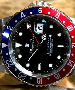 Incredible Fake Rolex Gmt-master II 16710 Caliber 3185 Automatic Movement 40mm Steel Case Mens/unisex Watch