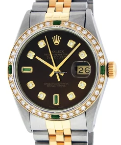 Amazing Copies Rolex Datejust 16013 Caliber 3035 Automatic Movement 36mm Gold/steel Case Mens/unisex Watch