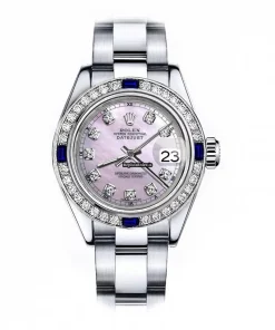 Luxury Fake Rolex Lady-datejust 68273 Automatic Movement 31mm Steel Case Womens Watch