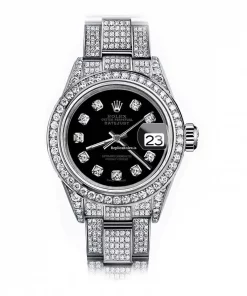 Incredible Replica Rolex Oyster Perpetual Lady Date 69160 Automatic Movement 26mm Steel Case Womens Watch