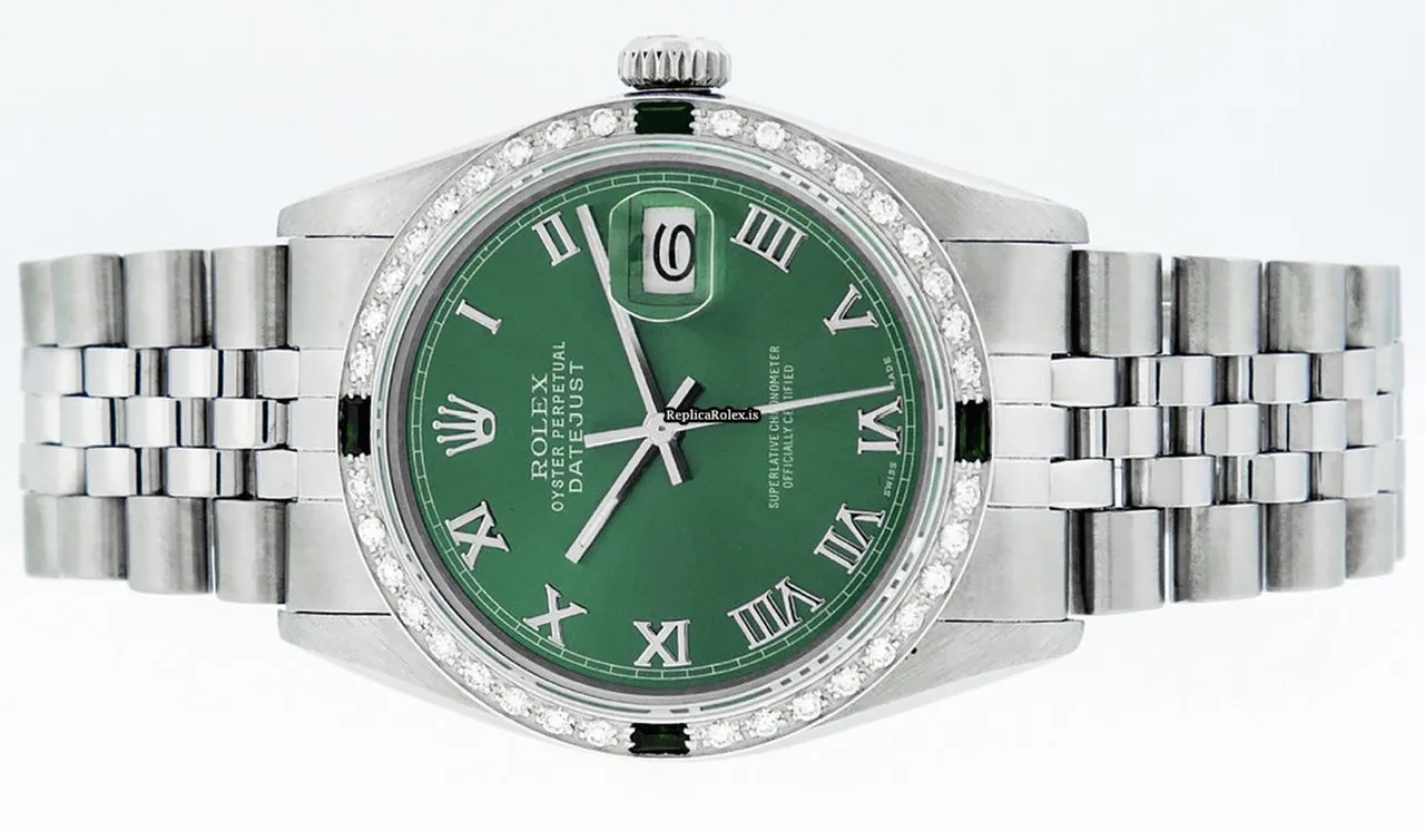 Affordable Replica Rolex Datejust Caliber 3035 Automatic Movement 36mm Steel Case Mens/unisex Watch - Image 11