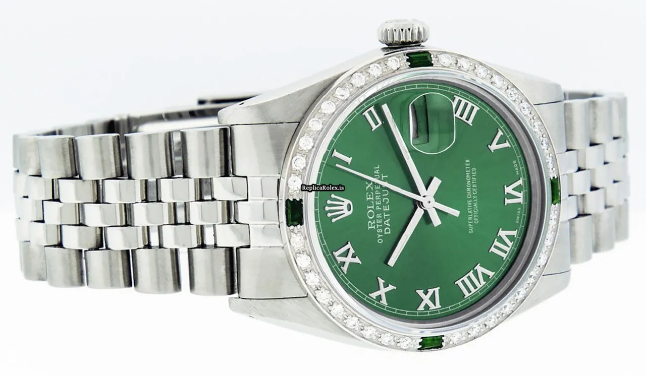 Affordable Replica Rolex Datejust Caliber 3035 Automatic Movement 36mm Steel Case Mens/unisex Watch - Image 3