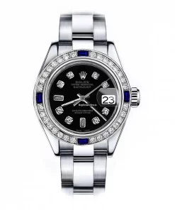 Good Copies Rolex Oyster Perpetual Lady Date 69160 Automatic Movement 26mm Steel Case Womens Watch