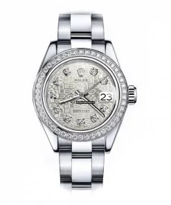 Special Replica Rolex Oyster Perpetual Lady Date 69160 Automatic Movement 26mm Steel Case Womens Watch