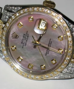 Ideal Replica Rolex Datejust Self Winding Automatic 36mm Gold/steel Case Mens/unisex Watch