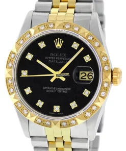 Popular Fakes Rolex Datejust 16013 Caliber 3035 Automatic Movement 36mm Gold/steel Case Mens/unisex Watch