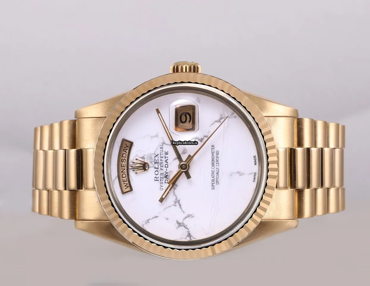 Wonderful Fakes Rolex Day-date 36 18238 Automatic Movement 36mm Yellow Gold Case Mens/unisex Watch - Image 3