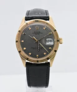 Mind-boggling Replica Rolex Oyster Perpetual Date 1501 Caliber 1570 Automatic Movement 34mm Yellow Gold Case Mens/unisex Watch