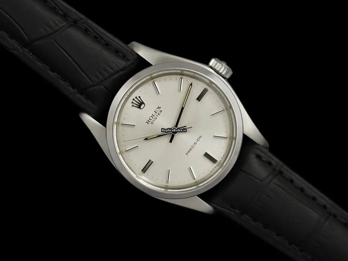 Fine Replica Rolex Oyster Precision 7830 Caliber 1225 Manual Winding Movement 35mm Steel Case Mens/unisex Watch