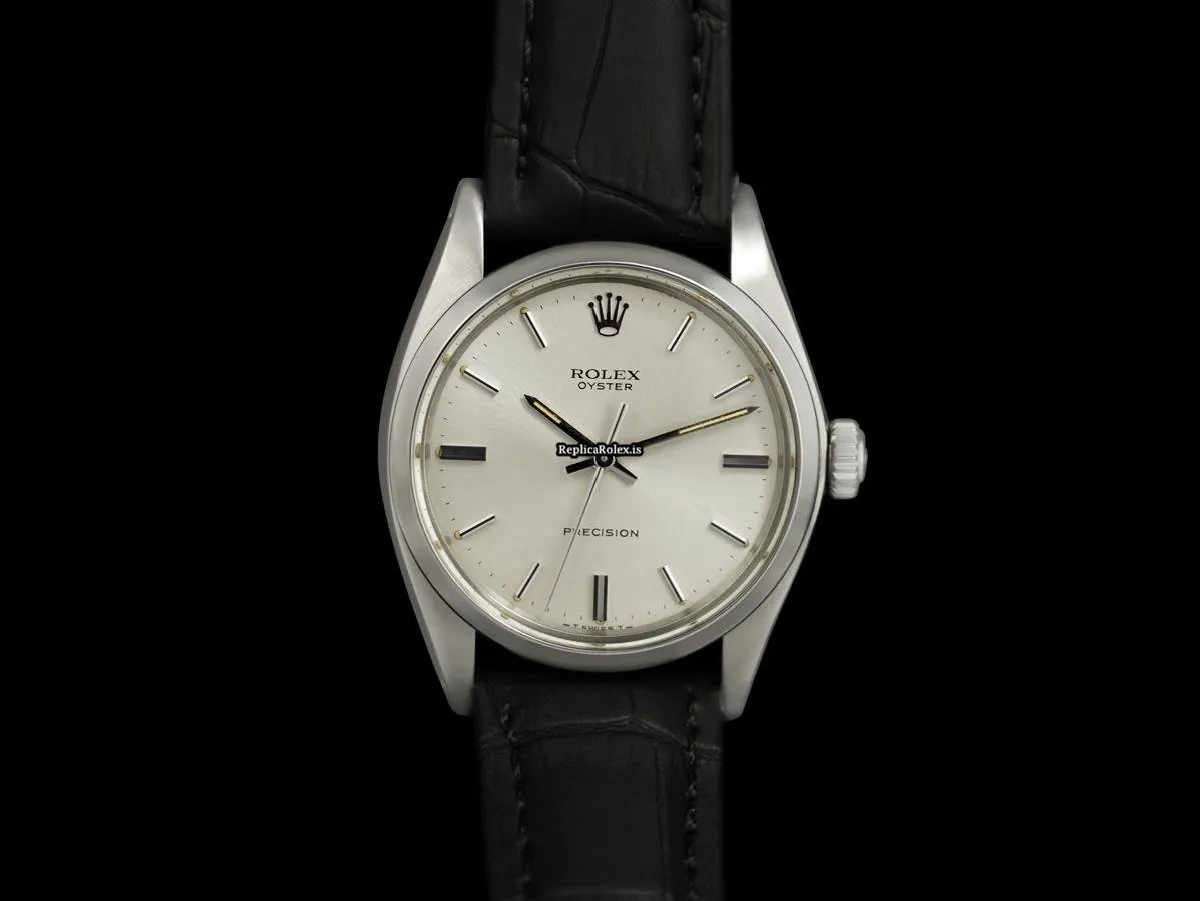 Fine Replica Rolex Oyster Precision 7830 Caliber 1225 Manual Winding Movement 35mm Steel Case Mens/unisex Watch - Image 2