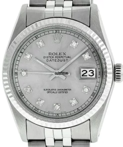 Popular Knockoff Rolex Datejust 16014 Caliber 3035 Automatic Movement 36mm Steel Case Mens/unisex Watch