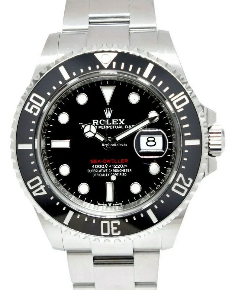Stylish Fake Rolex Sea-dweller 126600 Automatic Movement 43mm Steel Case Mens/unisex Watch