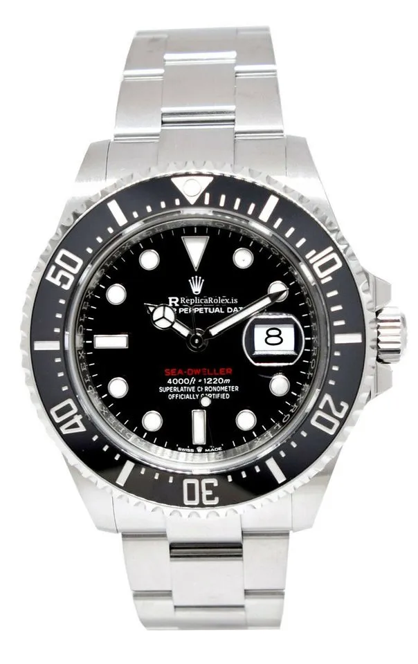 Stylish Fake Rolex Sea-dweller 126600 Automatic Movement 43mm Steel Case Mens/unisex Watch - Image 2
