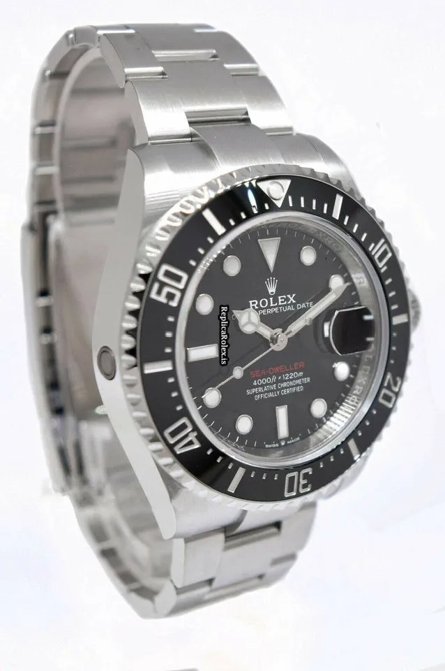 Stylish Fake Rolex Sea-dweller 126600 Automatic Movement 43mm Steel Case Mens/unisex Watch - Image 4