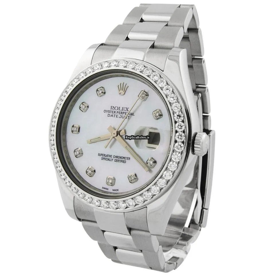 Affordable Clone Rolex Datejust II 116300 Caliber 3136 Automatic Movement 41mm Steel Case Mens/unisex Watch - Image 2
