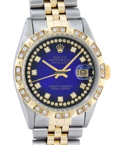 Attractive Clone Rolex Datejust 16013 Caliber 3035 Automatic Movement 36mm Gold/steel Case Mens/unisex Watch