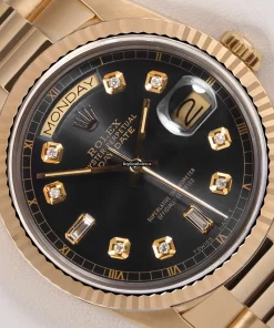 Great Clone Rolex Day-date 36 18238 Automatic Movement 36mm Yellow Gold Case Womens Watch