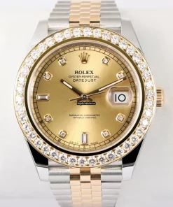 Durable Replica Rolex Datejust 126333 Caliber 3235 Automatic Movement 41mm Gold/steel Case Mens/unisex Watch