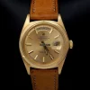 Defect Copy Rolex Day-date 1802 Caliber 1556 Automatic Movement 36mm Yellow Gold Case Mens/unisex Watch