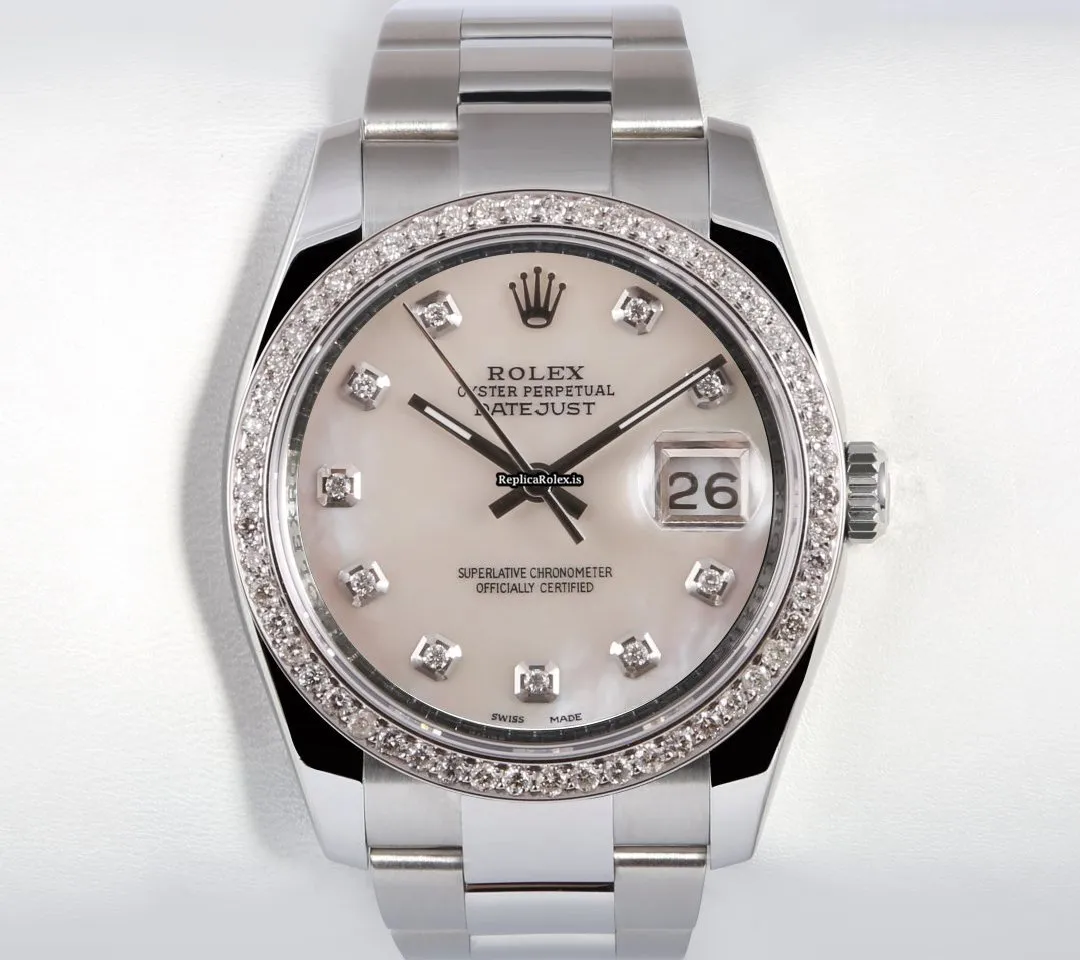 Distinctive Fake Rolex Datejust 116234 Automatic Movement 36mm Steel Case Mens/unisex Watch - Image 2