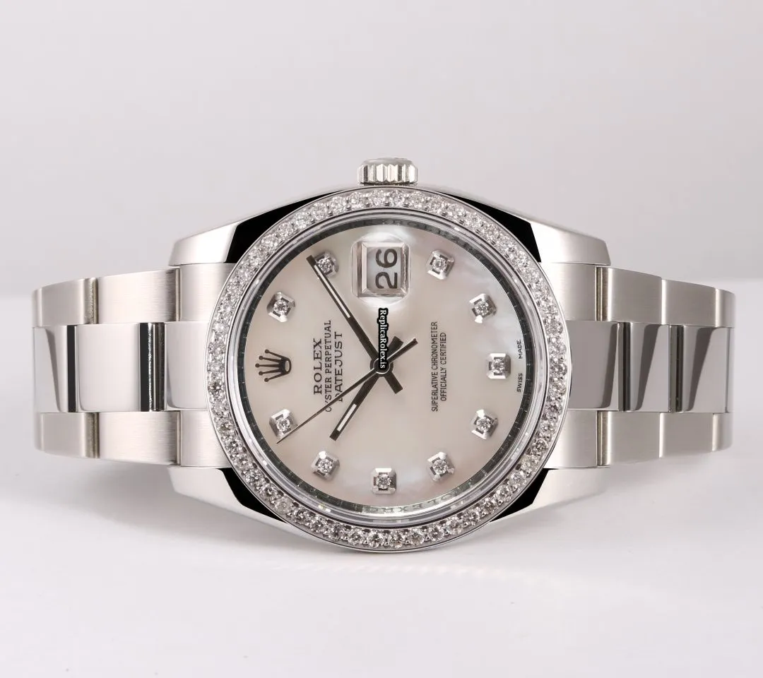 Distinctive Fake Rolex Datejust 116234 Automatic Movement 36mm Steel Case Mens/unisex Watch - Image 5