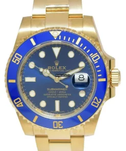 Durable Replica Rolex Submariner Date 116618lb Automatic Movement 40mm Yellow Gold Case Watch