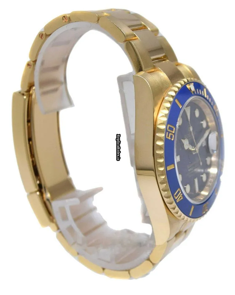 Durable Replica Rolex Submariner Date 116618lb Automatic Movement 40mm Yellow Gold Case Watch - Image 7