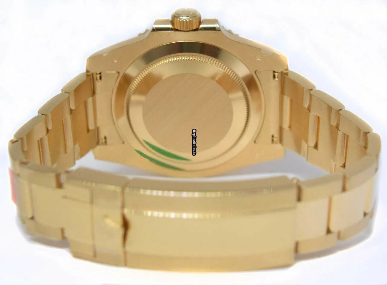 Durable Replica Rolex Submariner Date 116618lb Automatic Movement 40mm Yellow Gold Case Watch - Image 8