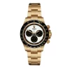 Superior Clone Rolex Daytona 116528 Caliber 4130 Automatic Movement 40mm Yellow Gold Case Mens/unisex Watch