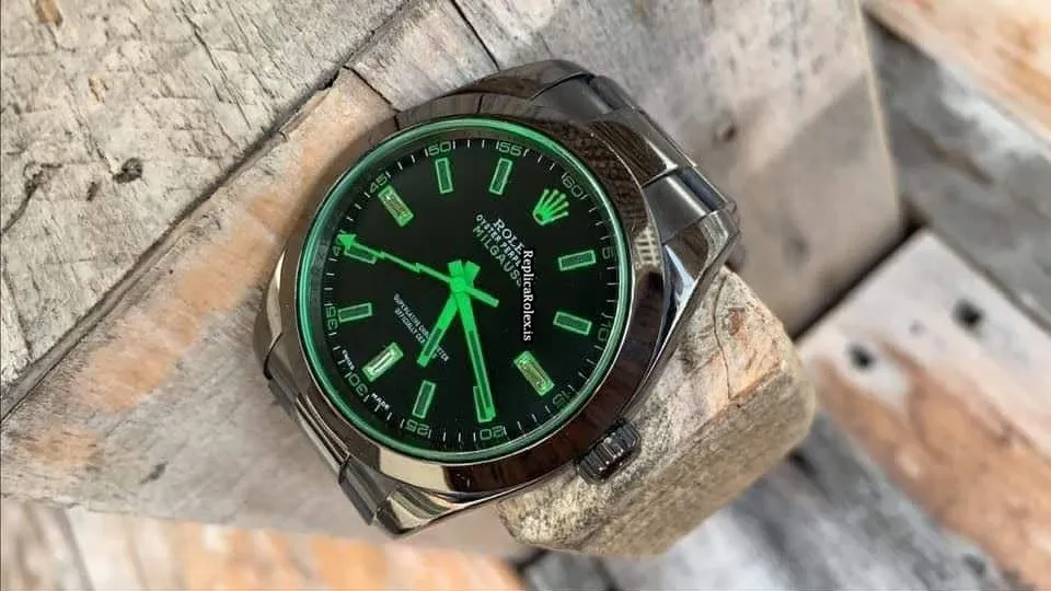Amazing Knockoff Rolex Milgauss 116400 Automatic Movement Mens/unisex Watch - Image 5