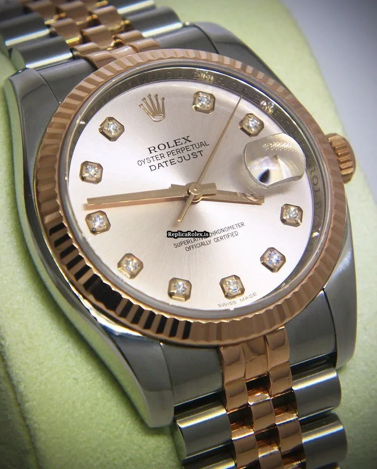 Wonderful Replica Rolex Datejust 116231 Automatic Movement 36mm Steel Case Watch - Image 6