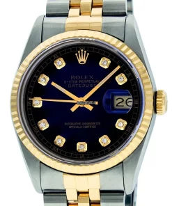 Excellent Replica Rolex Datejust 16013 Caliber 3035 Automatic Movement 36mm Gold/steel Case Mens/unisex Watch