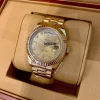 Awesome Fake Rolex Day-date II 218238 Caliber 3156 Automatic Movement 41mm Yellow Gold Case Mens/unisex Watch