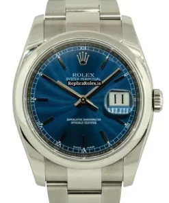 Perfect Replica Rolex Datejust 116200 Automatic Movement 36mm Steel Case Watch