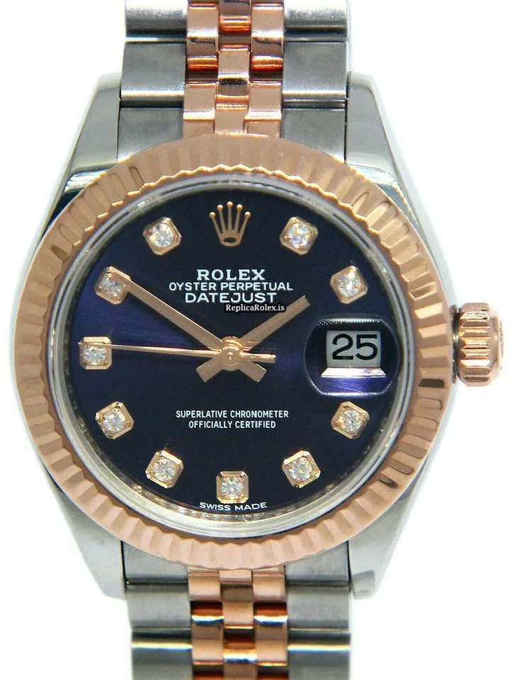 Excellent Clone Rolex Lady-datejust 279171 Automatic Movement 28mm Steel Case Womens Watch