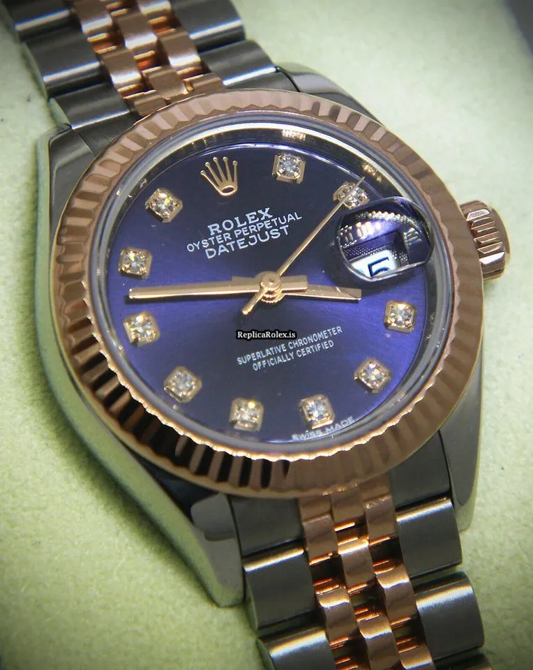 Excellent Clone Rolex Lady-datejust 279171 Automatic Movement 28mm Steel Case Womens Watch - Image 3