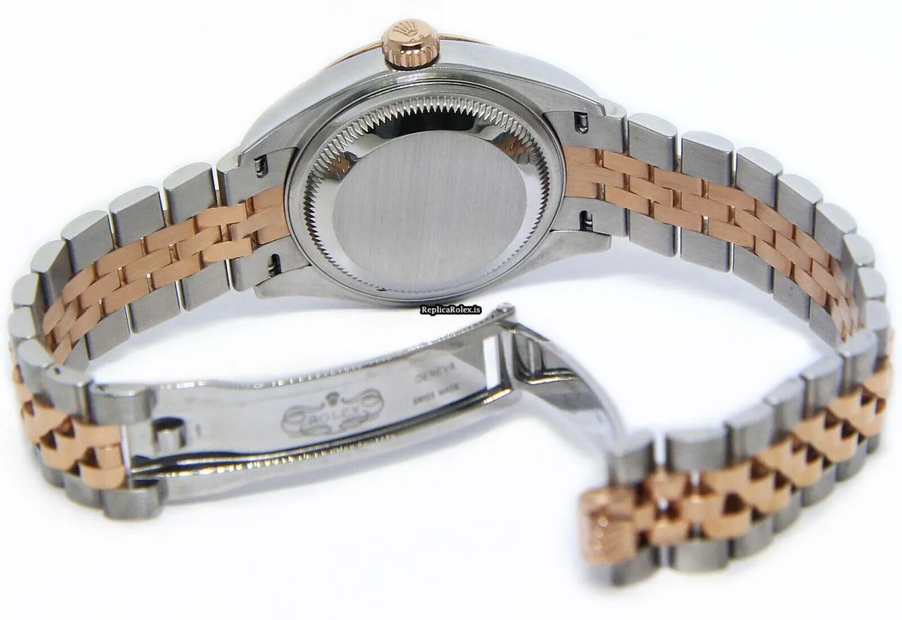 Excellent Clone Rolex Lady-datejust 279171 Automatic Movement 28mm Steel Case Womens Watch - Image 7