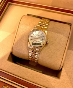Amazing Copies Rolex Lady-datejust 6917 Caliber 2135 Automatic Movement 26mm Yellow Gold Case Womens Watch